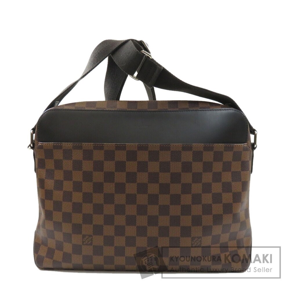 Louis Vuitton Jake Messenger NM Damier Ebene Brown Shoulder Bag Canvas